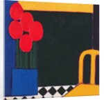 Tulips and Yellow Chair, 2002 by Eithne Donne