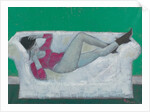 Karen on the Settee by Endre Roder
