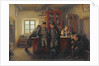 Peasants in the Pub by Oskar Hoffmann