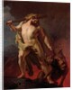 Hercules Removes Cerberus from the Gates of Hell, 1855 by Johann Koler