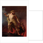 Hercules Removes Cerberus from the Gates of Hell, 1855 by Johann Koler