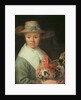 Girl with a Rooster by Jacob Gerritsz Cuyp