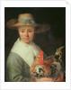 Girl with a Rooster by Jacob Gerritsz Cuyp