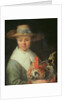Girl with a Rooster by Jacob Gerritsz Cuyp
