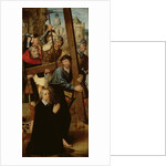 Christ Carrying the Cross, left wing from the Altar of St. Anthony, 1510-18 by School Netherlandish