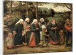 The Procession of the Bride by Pieter the Younger Brueghel