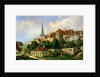 A View of Tallinn with Hattorpe Tower by Alexander Georg Schlater
