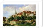 A View of Tallinn with Hattorpe Tower by Alexander Georg Schlater