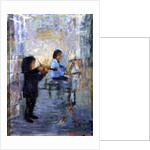 Hayley and Her Violin, 1997 by Patricia Espir