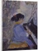 At The Piano, 1994 by Patricia Espir