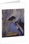 At The Piano, 1994 by Patricia Espir