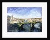The Ponte Vecchio, Florence, 1995 by Patricia Espir