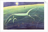 White Horse Hill, Uffington, 1992 by Evangeline Dickson