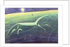 White Horse Hill, Uffington, 1992 by Evangeline Dickson