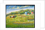 Farm with Sheep, Les Eboullement by Patricia Eyre