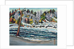 Winter Thaw, Gatineau River by Patricia Eyre