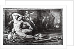 Ulysses Blinding Polyphemus the Cyclops, frieze representing scenes from the Quests of Ulysses by Pellegrino Tibaldi