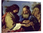 Samson Offering His Parents a Honeycomb by Guercino (1591-1666)
