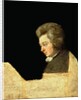 Portrait of Wolfgang Amadeus Mozart at the Piano, 1789 by Joseph Lange