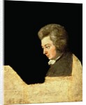 Portrait of Wolfgang Amadeus Mozart at the Piano, 1789 by Joseph Lange