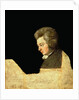 Portrait of Wolfgang Amadeus Mozart at the Piano, 1789 by Joseph Lange
