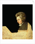 Portrait of Wolfgang Amadeus Mozart at the Piano, 1789 by Joseph Lange