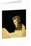 Portrait of Wolfgang Amadeus Mozart at the Piano, 1789 by Joseph Lange