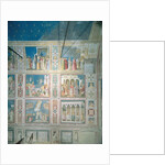 View of the frescoes on the left wall, c.1303-05 by Giotto (c.1266-1337)