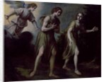 The Expulsion of Adam and Eve from Paradise by Francesco Curradi