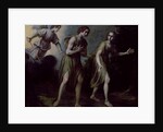 The Expulsion of Adam and Eve from Paradise by Francesco Curradi