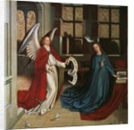 The Annunciation, 1458 by Hans Multscher