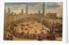 Festival in the Piazza del Campo, Siena by Vincenzo Rustici