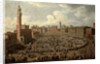 The Palio, Piazza del Campo, Siena by Giuseppe Zocchi