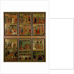 Maesta: eleven scenes from the Passion, 1308-11 by Duccio di Buoninsegna