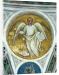 Angel in an oculus, 1360-70 by Giusto di Giovanni de' Menabuoi