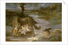 The She-Wolf Suckling Romulus and Remus by Agostino Annibale (1560-1609) & Ludovico (1555-1619) Carracci