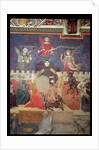 Allegory of Bad Government, detail of Avarice, Pride, Vanity, Tyranny, Fraud and Anger, 1338-40 by Ambrogio Lorenzetti
