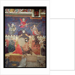 Allegory of Bad Government, detail of Avarice, Pride, Vanity, Tyranny, Fraud and Anger, 1338-40 by Ambrogio Lorenzetti