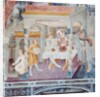 St. James Entering a House during a Meal by Italian School