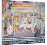 St. James Entering a House during a Meal by Italian School