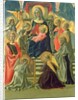 Madonna and Child Enthroned with Angels and Saints by Fra Filippo Lippi