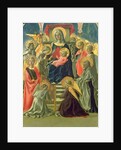 Madonna and Child Enthroned with Angels and Saints by Fra Filippo Lippi