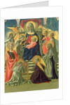 Madonna and Child Enthroned with Angels and Saints by Fra Filippo Lippi