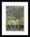 The seven-headed beast coming from the sea, 1360-70 by Giusto di Giovanni de' Menabuoi