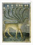 The seven-headed beast coming from the sea, 1360-70 by Giusto di Giovanni de' Menabuoi