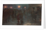 December: The Workers' Dawn, 1897 by Giovanni Sottocornola
