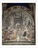 Pope Celestine III Grants Autonomy to the Hospital of Siena, 1442 by Domenico di Bartolo