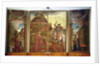 Polyptych depicting St. George and the Dragon and the Annunciation, 1469 by Cosimo Tura