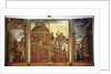 Polyptych depicting St. George and the Dragon and the Annunciation, 1469 by Cosimo Tura