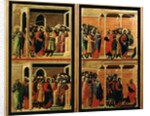 Maesta: eleven scenes from the Passion, 1308-11 by Duccio di Buoninsegna
